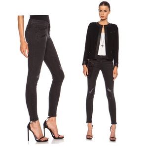 •rag & bone ‚RBW 23‘ distressed skinny jeans‘